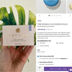 The Indigo Cleansing Balm - Tatcha